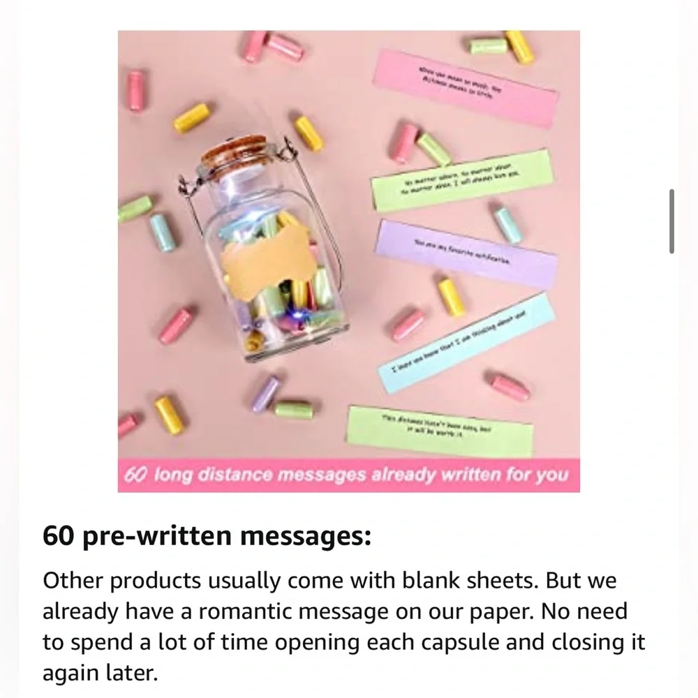 Grisofaa | Capsule Letters Message in a Bottle